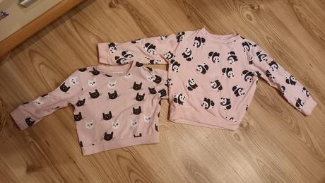 Mikiny 86/116 pre sestricky 3r rozdiel, 86