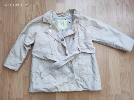 Prechodný kabátik pre dievčatko 98, zara,98