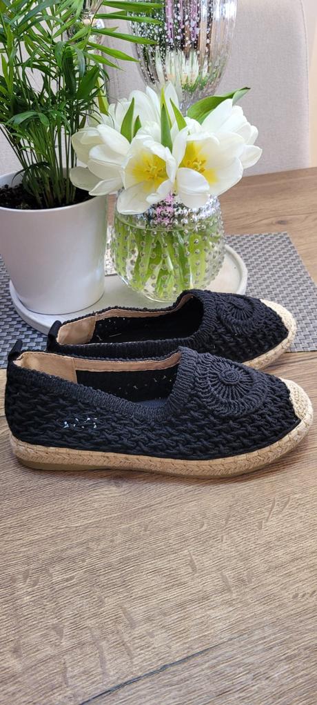 Háčkované espadril, 37