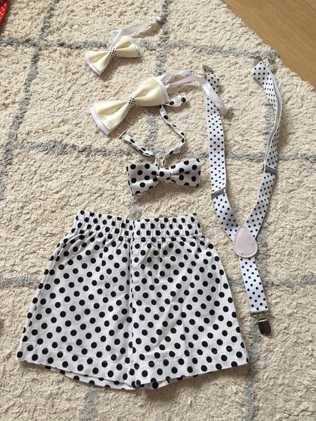 Šortky, motýlik, traky, 86