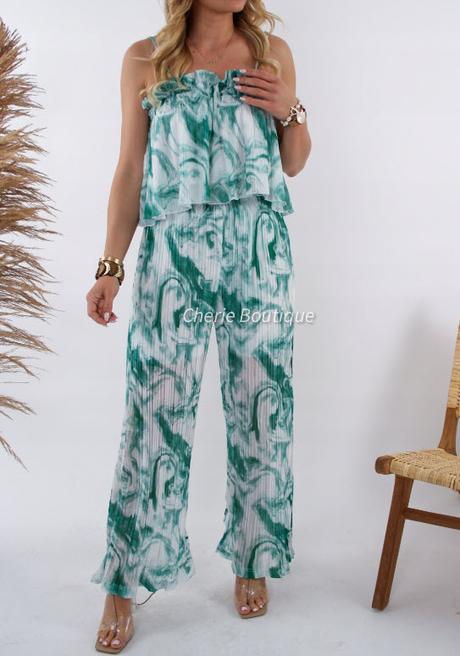 Nádherný komplet nohavíc a topu značky greystore, 