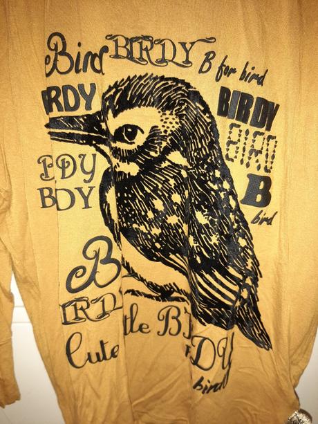 Tričko cute little birdy, pompdelux 110 /116, pompdelux,110