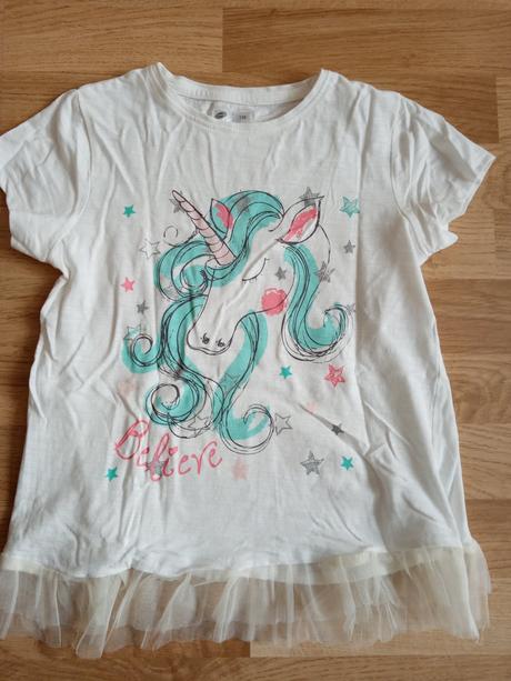 Tričko jednorožec, 128