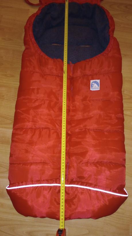 Teplý fusak do kočíku,