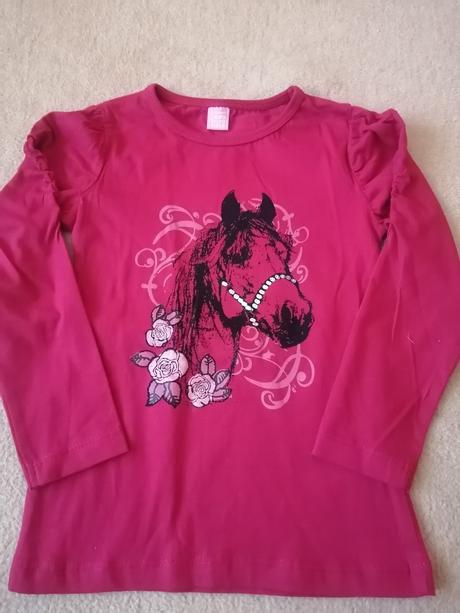 Tričko s konikom,plus tričko s krátkym rukávom, dopodopo,98