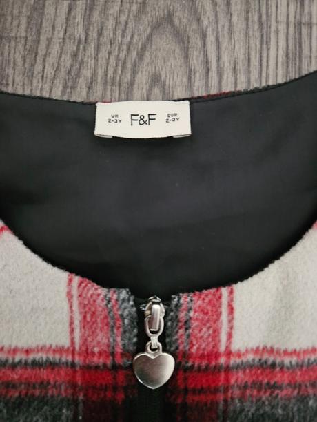 Teplé kárované šatočky f&f 98, f&f,98