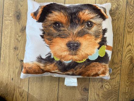 Vankúšik psík, šírka (cm): 30,dĺžka (cm): 30