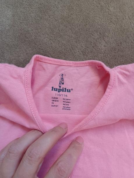 Bavlnené tričko, lupilu,116