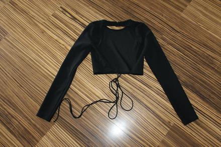 Uväzovací cropp top zara v. xs, zara,xs