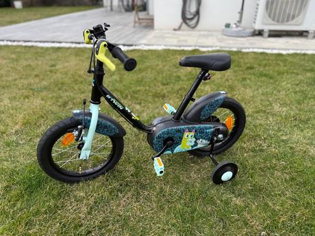 Detsky bicykel 14 palcov btwin 500, 14