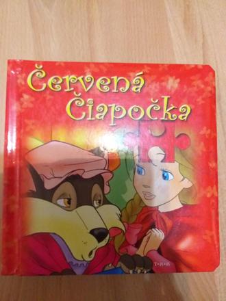 Detská knižka červená čiapočka,