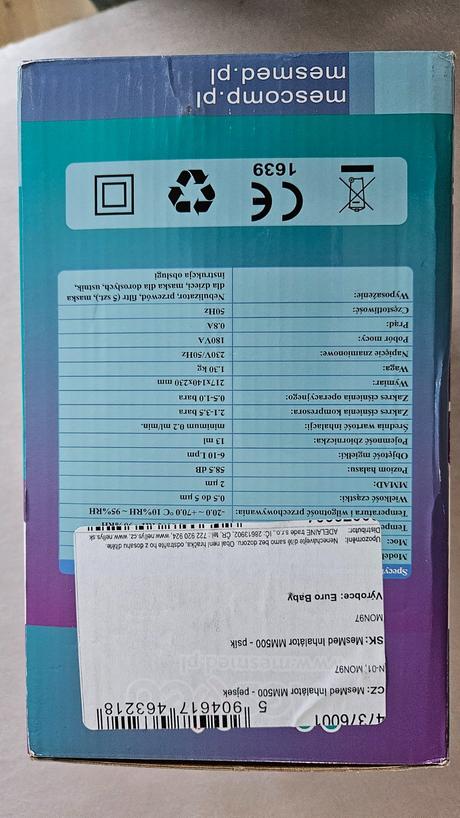 Inhalátor mesmed v tvare psíka, 