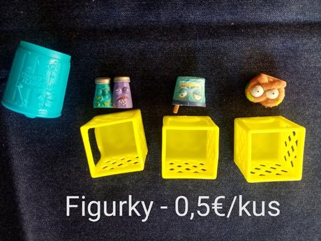 Hracky z casopisov ( 0,5- 3eur), 