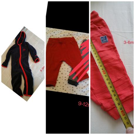 Balík oblečenia pre chlapca od 3 mesiacov do 6 mes, 68–80