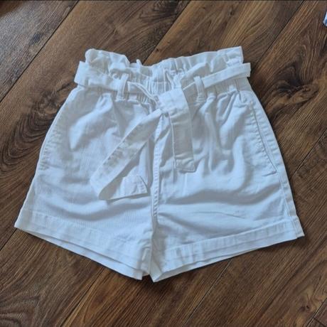 Kraťase vysoký pás, h&m,146