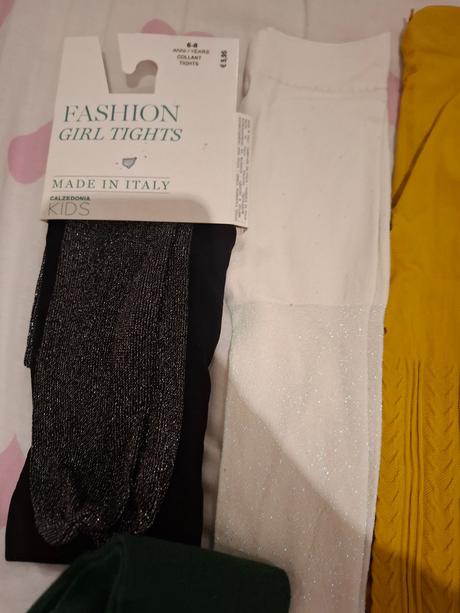 Pančuchy 6 kusov 122/128, calzedonia,122