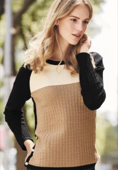 -štrukturovaný pulóver next veľ. 46, next,l