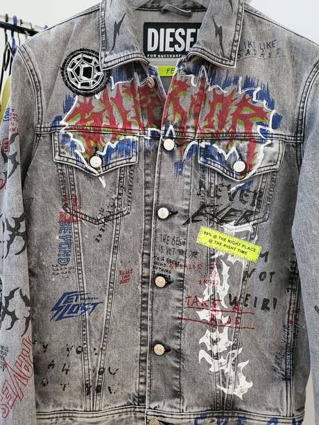 Jeansová bunda diesel, diesel,l