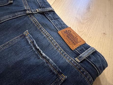 Denim šortky, superdry,s