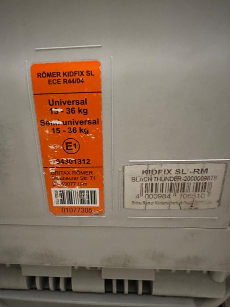 Detská sedačka romer 15- 36 kg, römer