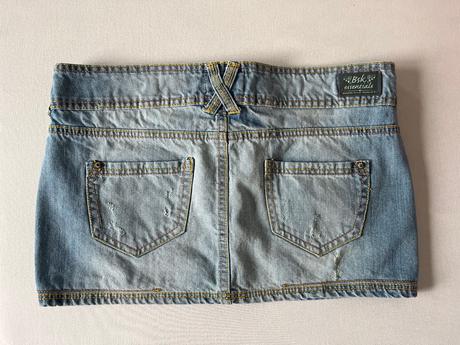 Bershka riflová sukňa vel.s-m, bershka,m