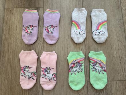 Letné ponožky h&m unicorn 28-30, h&m,28