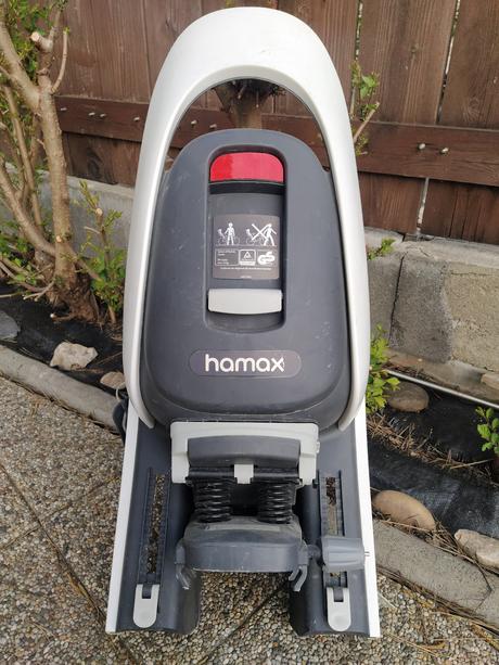 Hamax caress c3, cyklistická detská sedačka.,