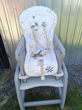 Jedalenska stolicka, baby design