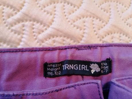 Dievčenská riflová sukňa, 122