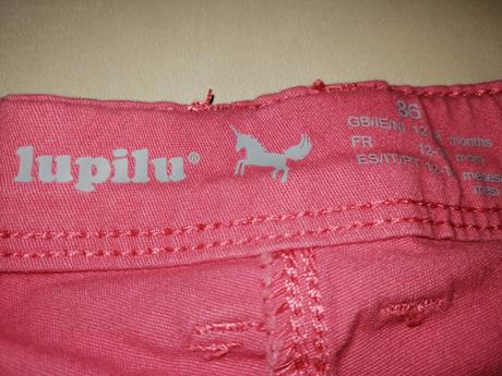 Dievčenské bavlnené nohavice lupilu, lupilu,86