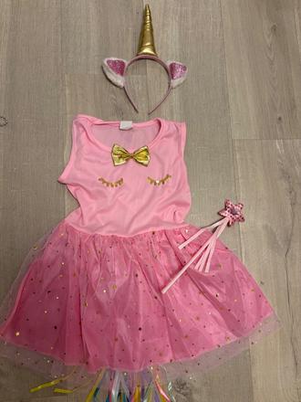 Maska na karneval jednorozec, 