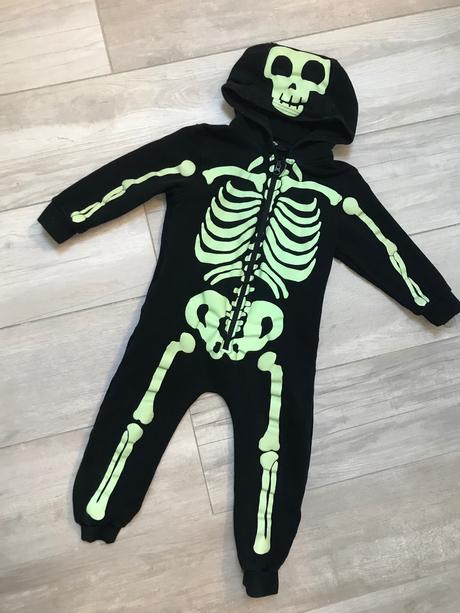 Teplákový overal kostlivec, george,104