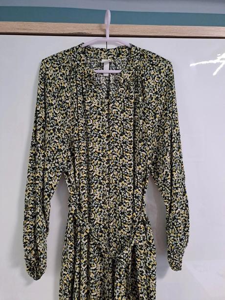 H&m boho oversize šaty s opaskom, h&m,s