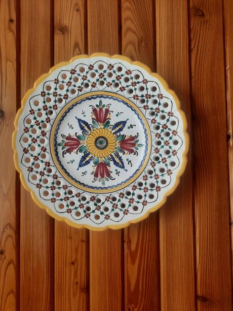 Modranská keramika- taniere 3 druhy, 