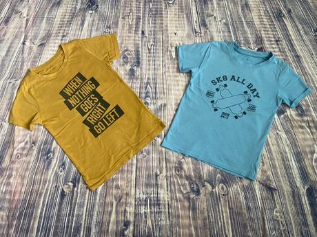 Tričká fisherfield, veľ 134 - 2ks, 134