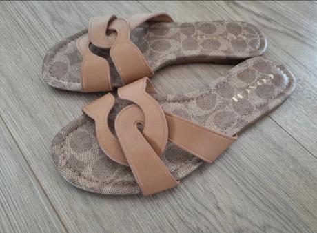 Šľapky coach essie natural, 35