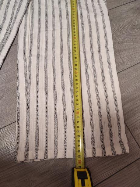 Siroke nohavice+ tricko, h&m,152