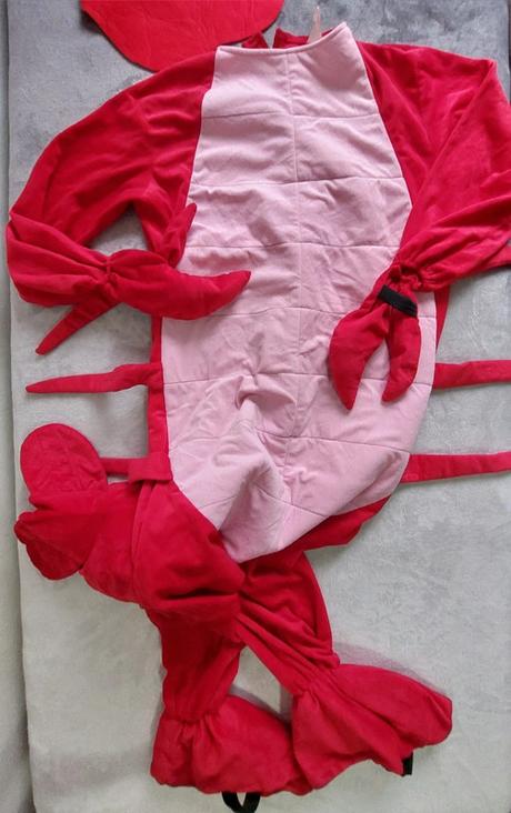 Homár karnevalový komplet kostým dospelácky, 