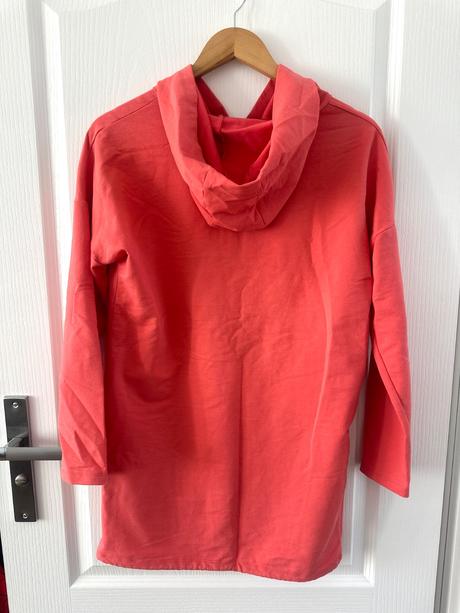 Koralová tunika s kapucňou  la pia, 