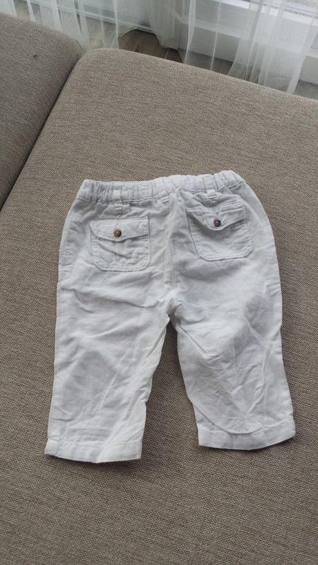 Lanove nohavice handm 4-6m, h&m,68