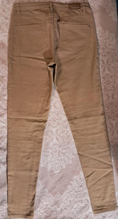 Hnede uzke nohavice 38, orsay,38