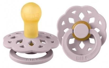 Bibs cumlík z prírodného kaučuku boheme dusky lila, bibs