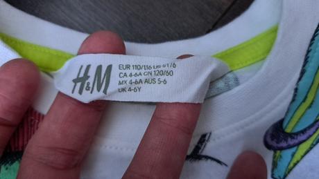 Tričko, h&m,110