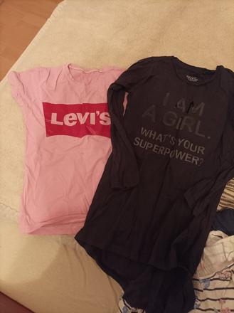 Balík oblečenia veľ.134 už aj s poštou 8 ks, 122–134