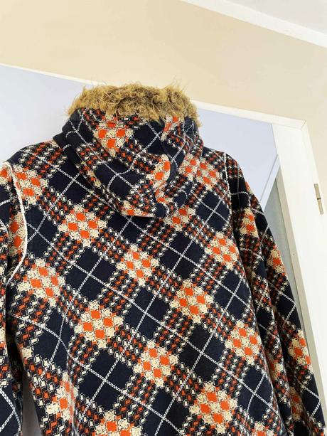 Teplá huňatá bunda m/l, m