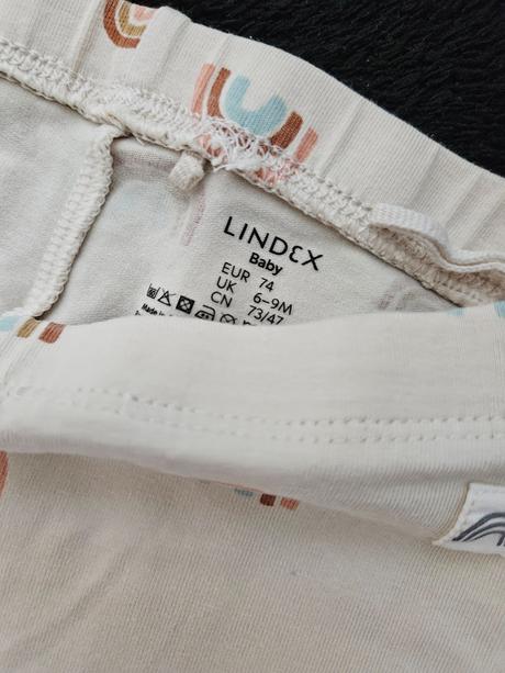Lindex tenke leginy rebrovane vrubkovane duhy 74, lindex,74