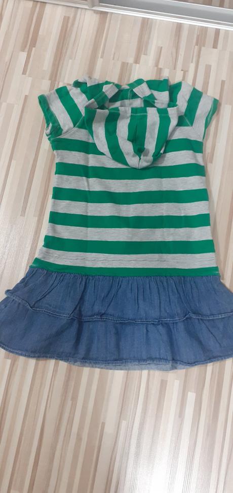 Mikina s tričkom a sukňou v jednom/mikinove saty, george,140