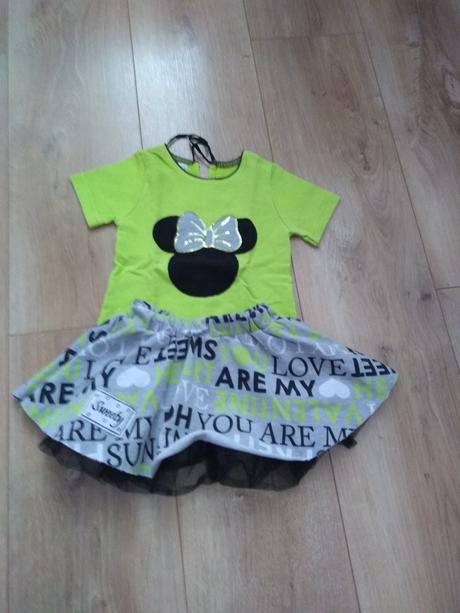 Súprava tričko so  sukničkou veľ. 92-98 cm., 92