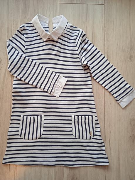 Dievčenské šaty s dlhým rukávom, veľ.116, lindex,116