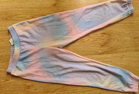 Dúhové tepláky, h&m,134